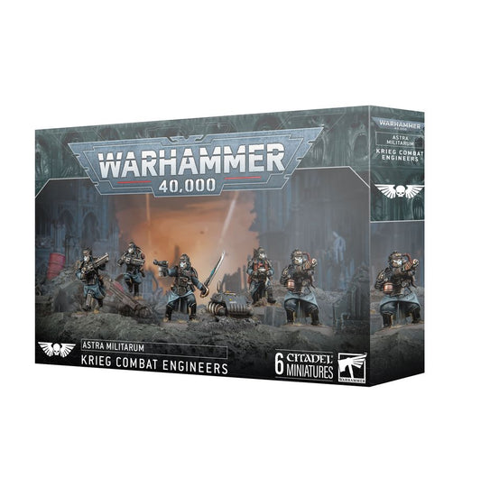 Warhammer 40k: Astra Militarum - Krieg Combat Engineers