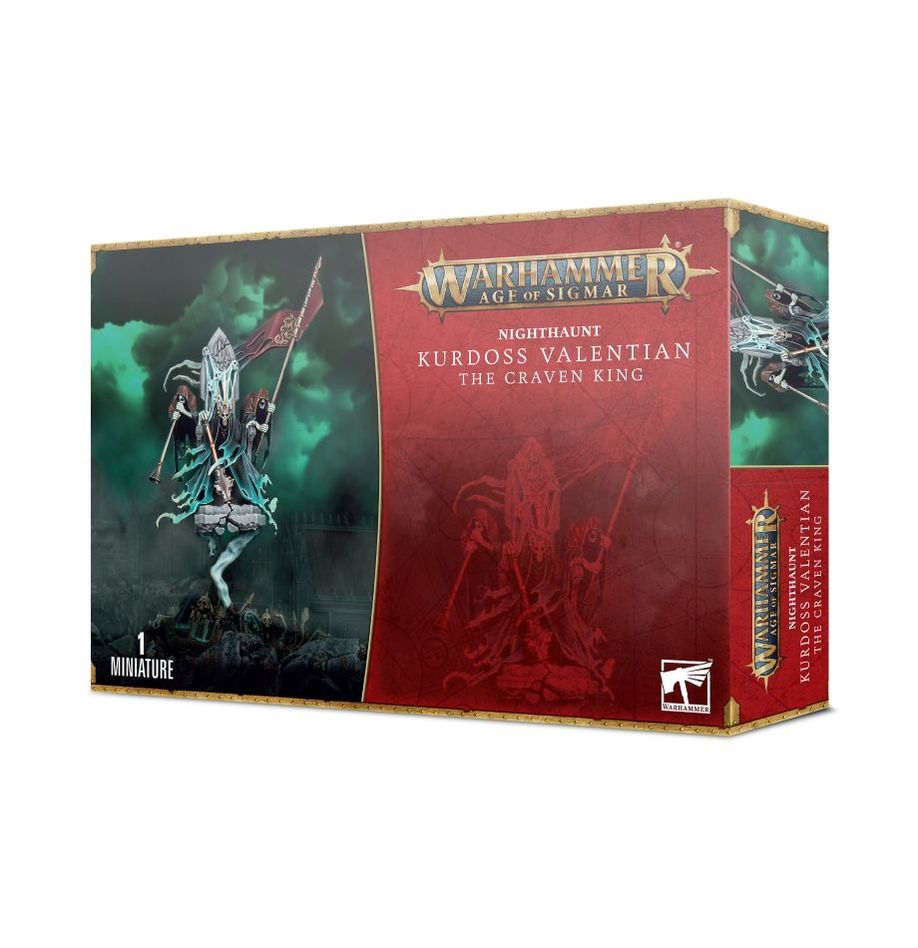 Age of Sigmar: Nighthaunt - Kurdoss Valentian the Craven King