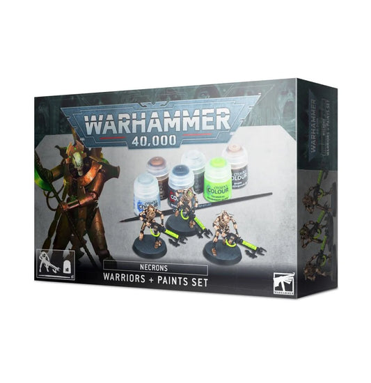 Warhammer 40k: Necrons - Warriors + Paints Set