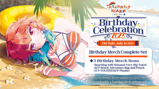 Takanashi Kiara Birthday Celebration 2023  Merch Complete Set Limited Edition