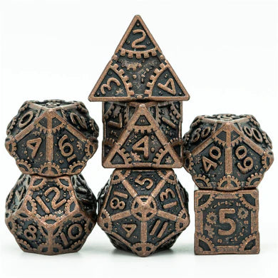 Steam Punk Copper 16mm RPG Set