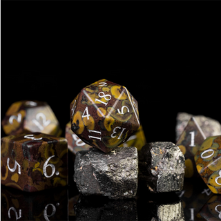 Camouflage - Gemstone Engraved with Silver