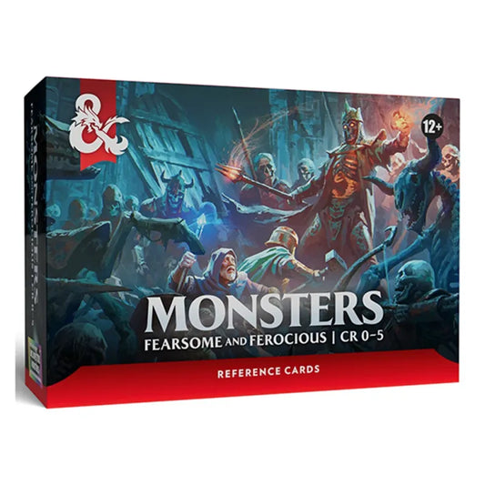 D&D 5e - Reference Cards : Trove Monsters- Fearsome and Ferocious