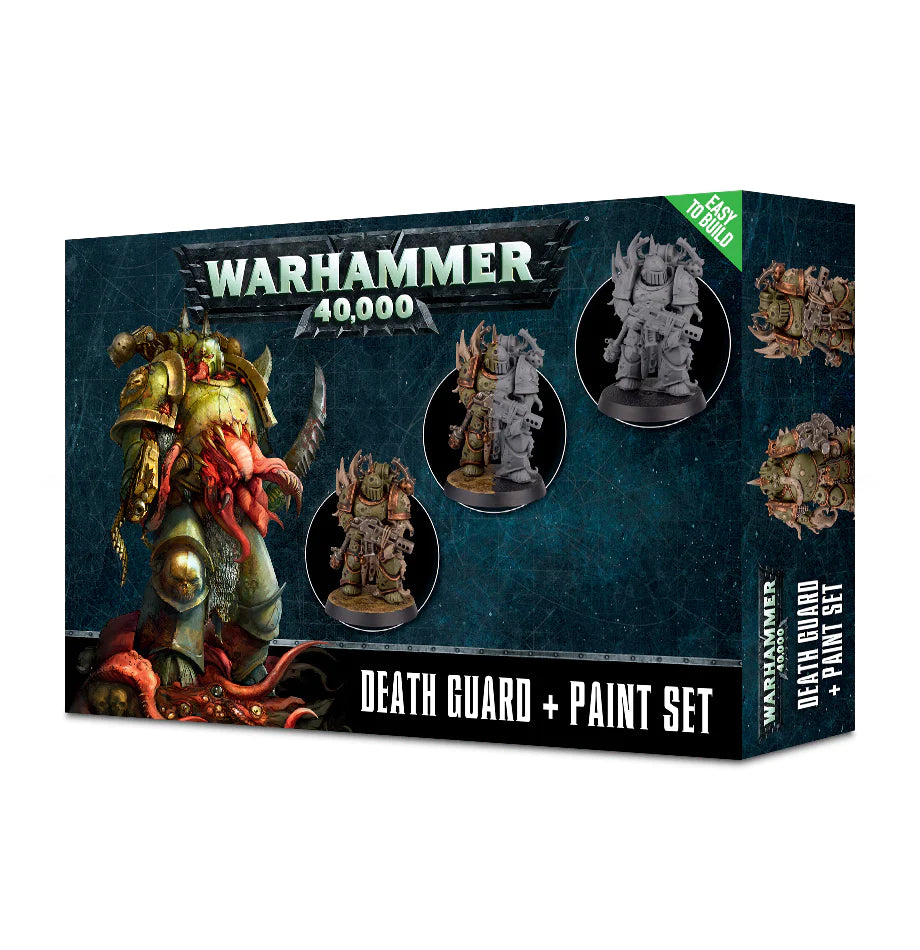 Warhammer 40k: Death Guard + Paint Set