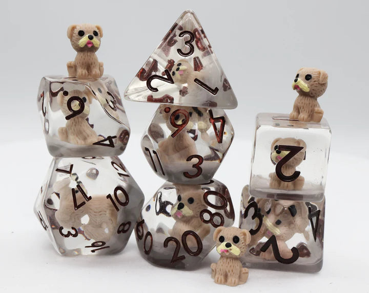 Hazel the Good Doggo RPG Dice Set