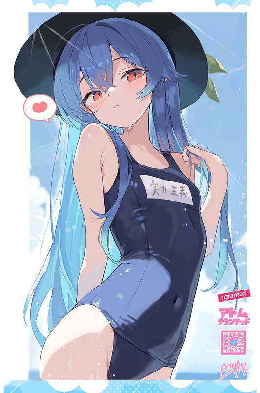 Comiket 106 : Touhou - Tenshi Hinanawi (B2 Tapestry)