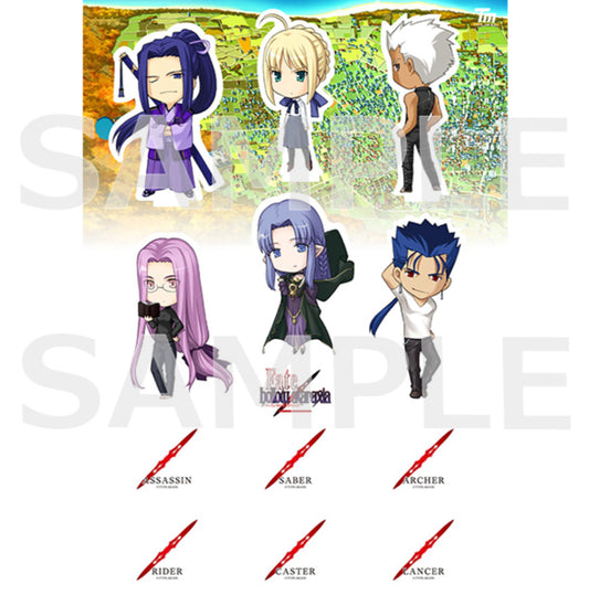 Comiket 106 : Type-Moon - Fate/hollow ataraxia Acrylic Servant Set