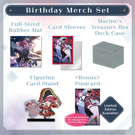 Hololive - Houshou Marine 2025 Birthday Celebration Merch Complete Set Limited Edition