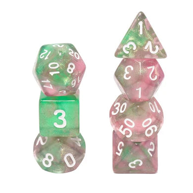 Glow in the Dark - Rebirth RPG Dice Set