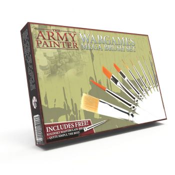 The Army Painter - Wargames Mega Brush Set