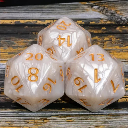 55mm Titan D20 - White Pearl