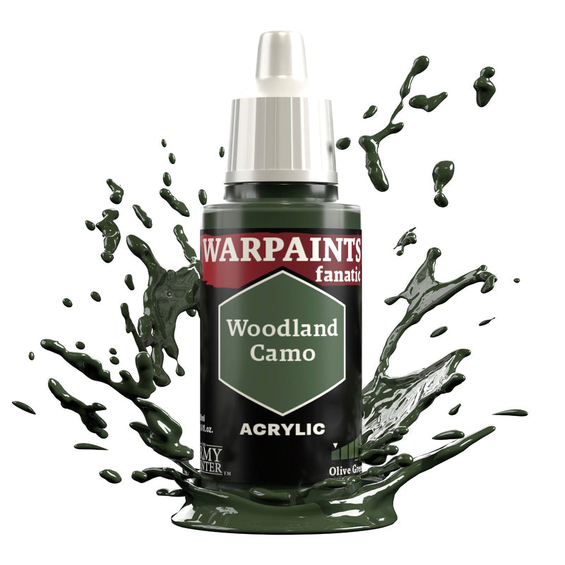 The Army Painter - Warpaints Fanatic - Woodland Camo