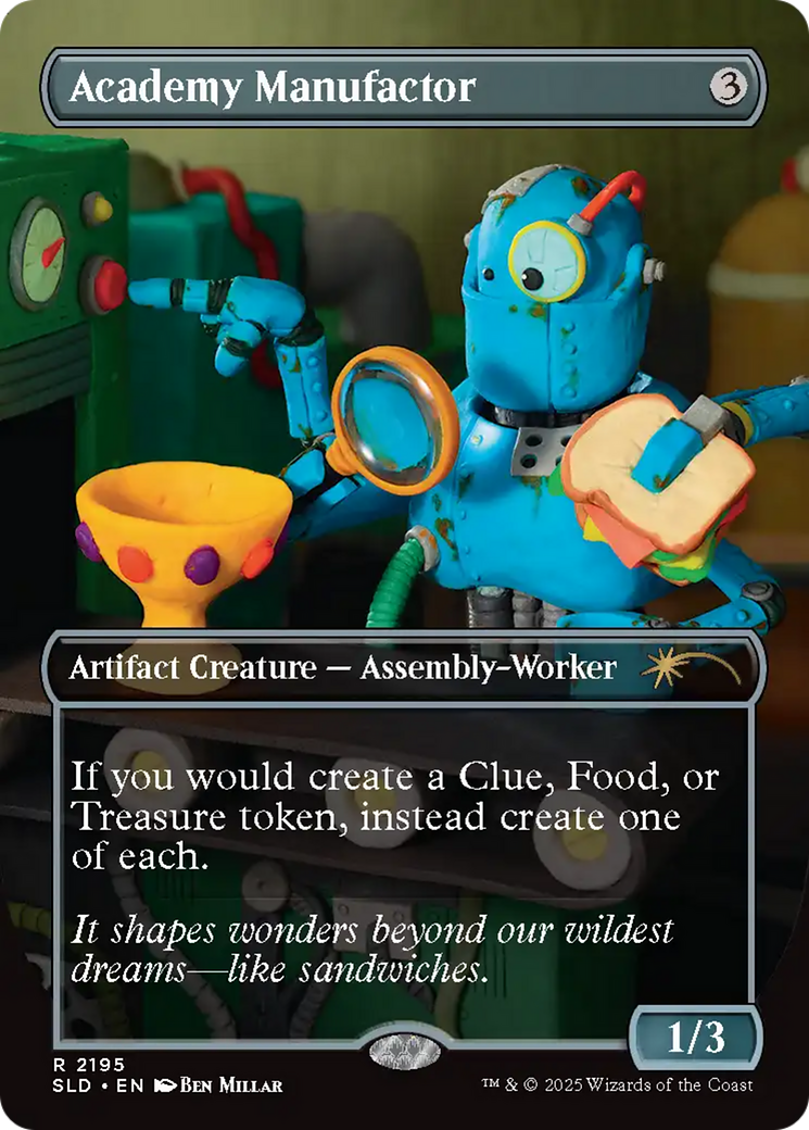 Academy Manufactor (Rainbow Foil) [Secret Lair Drop Series]