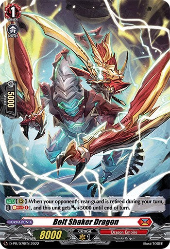 Bolt Shaker Dragon (D-PR/079EN) [D Promo Cards]