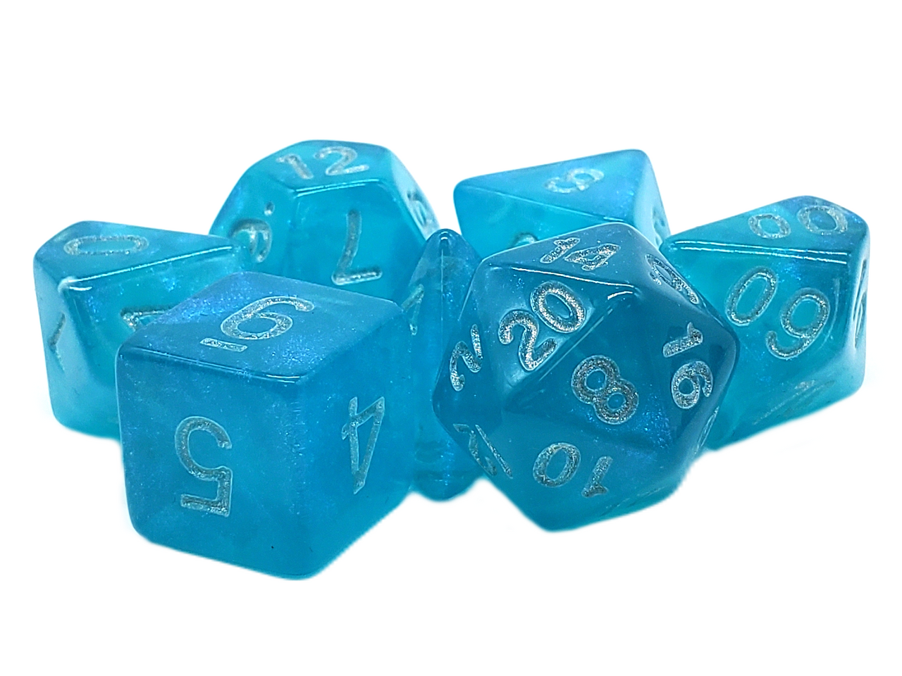 Galaxy - Arctic Shimmer RPG Dice Set