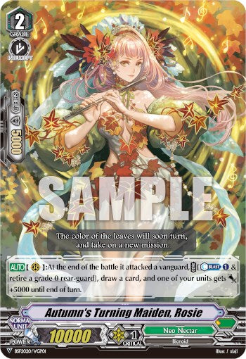 Autumn's Turning Maiden, Rosie (BSF2020/VGP01) [Bushiroad Event Cards]