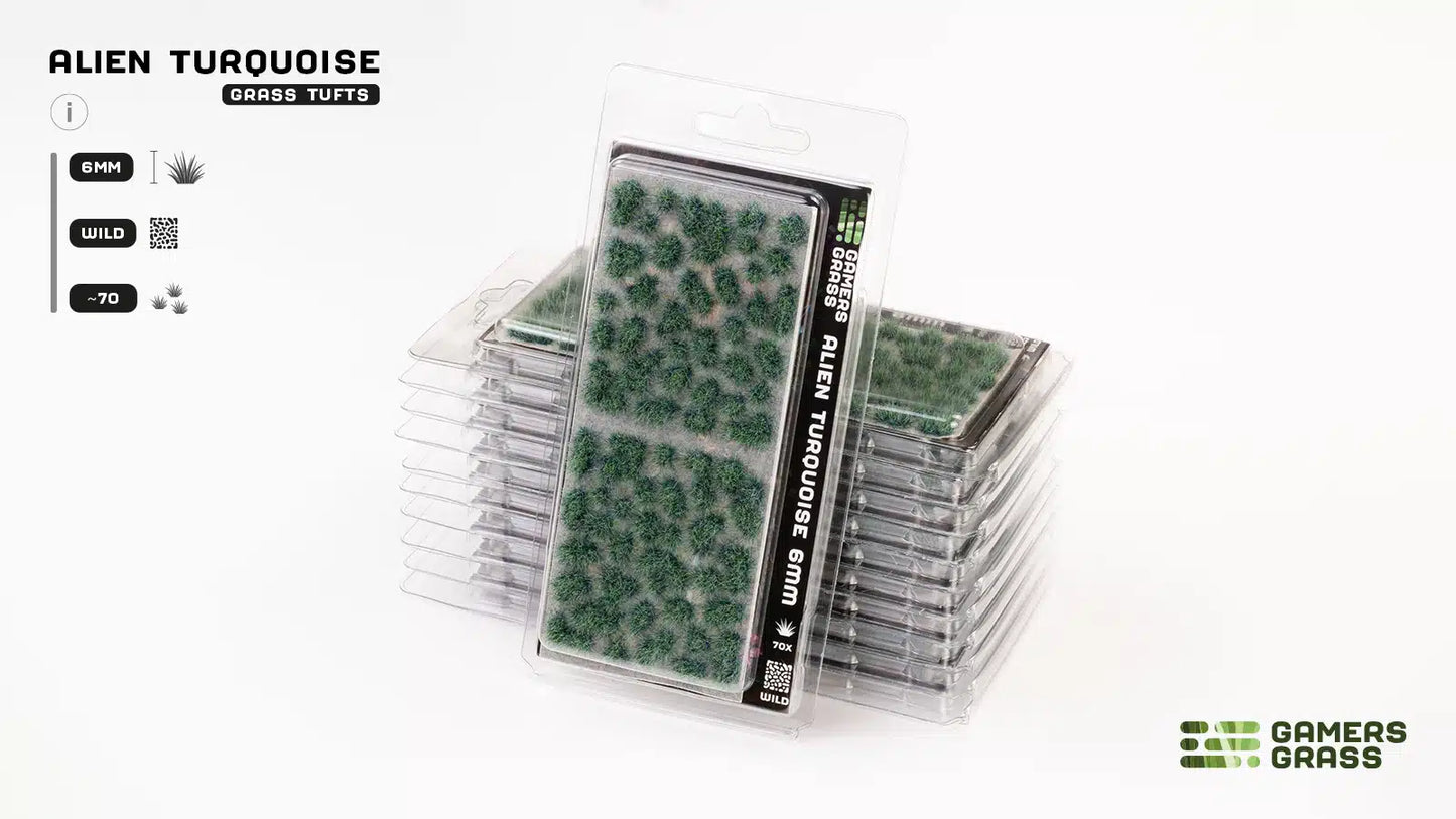 Gamers Grass - Alien Turquoise 6mm