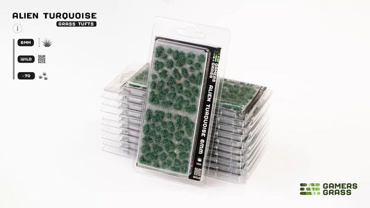 Gamers Grass - Alien Turquoise 6mm