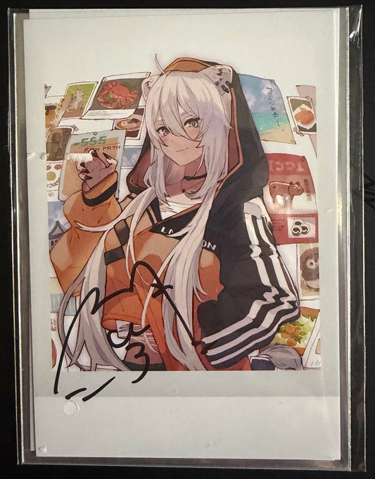 Hololive - Shishiro Botan - Shishiron to Iku! Limited Autograph