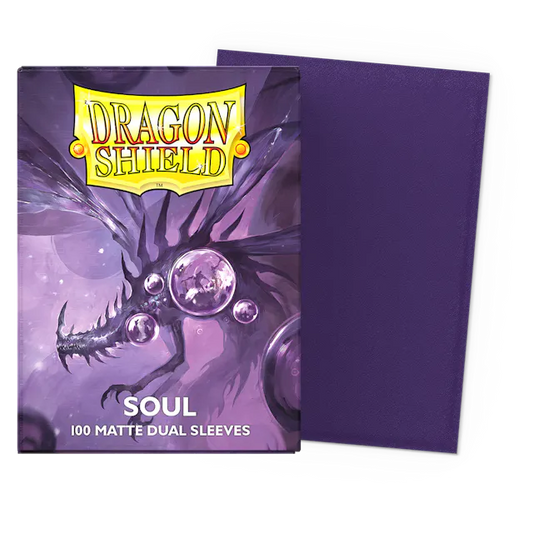 Dragon Shield Sleeves: Standard DUAL - Matte Soul (100 ct)