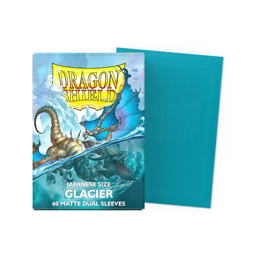 Dragon Shield Sleeves: Japanese DUAL - Matte Glacier (60 ct)