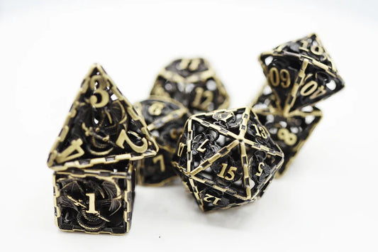 Bronze Chained Dragon Dice