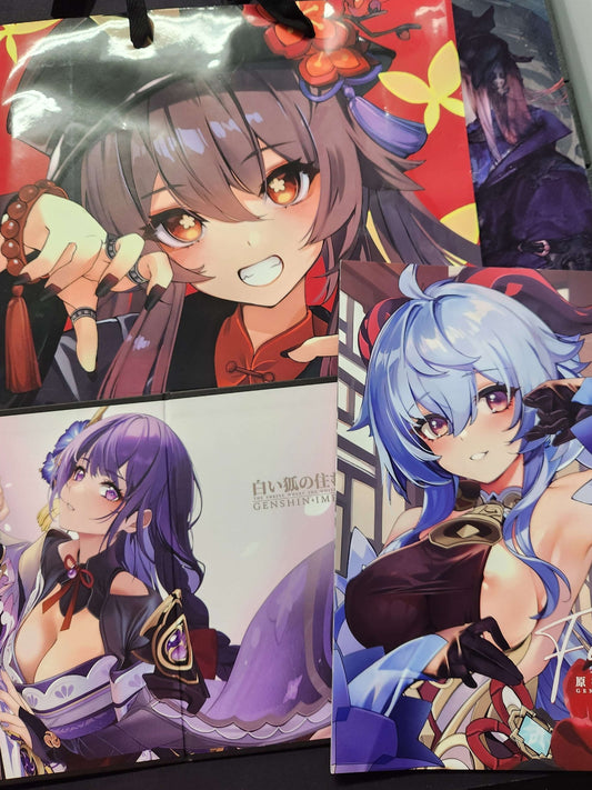 Comiket 101 - Genshin Impact  - Shirorokitsune Convention Set