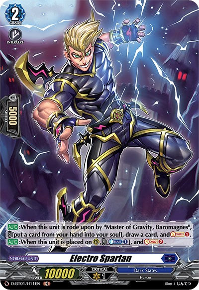 Electro Spartan (D-BT01/H11EN) [Genesis of the Five Greats]