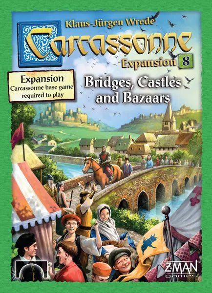 Carcassonne: Expansion 8 - Bridges, Castles, & Bazaars