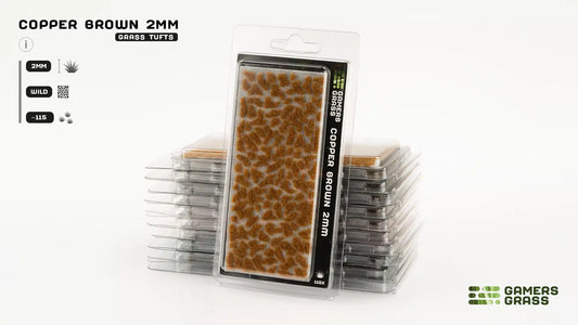 Gamers Grass - Copper Brown (2mm)