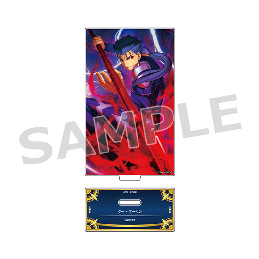 Fate/Grand Order Servant Art Chronicle : Acrylic Stand - Cu Chulainn