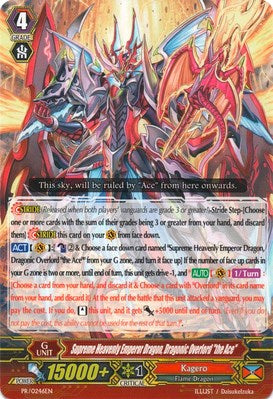 Supreme Heavenly Emperor Dragon, Dragonic Overlord "The Ace" (PR/0246EN) [Promo Cards]