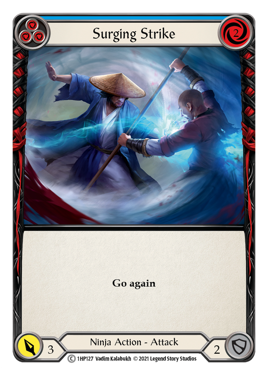 Surging Strike (Blue) [1HP127] (History Pack 1)