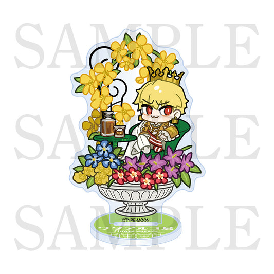 Wada Arco Exhibition : Fate/Extra Flower Parade - Chibi Gilgamesh (Acrylic Stand)