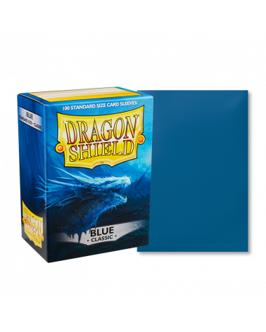 Dragon Shield Sleeves: Standard - Classic Blue (100 ct)