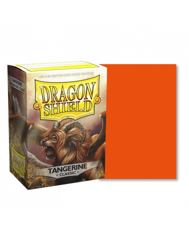 Dragon Shield Sleeves: Standard - Classic Tangerine (100 ct)