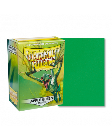 Dragon Shield Sleeves: Standard - Matte Apple Green (100 ct)