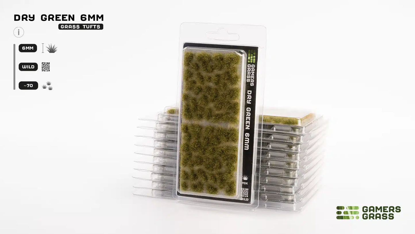Gamers Grass - Dry Green (6mm)