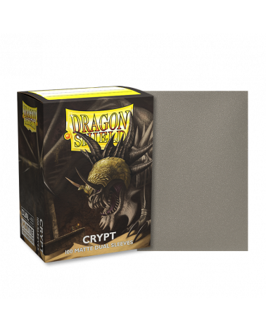 Dragon Shield Sleeves: Standard DUAL - Matte Crypt (100 ct)