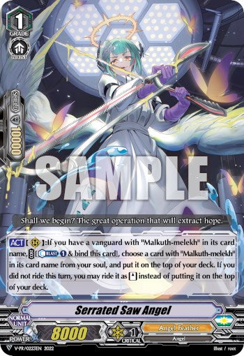 Serrated Saw Angel (V-PR/0223EN 2022) [V Promo Cards]