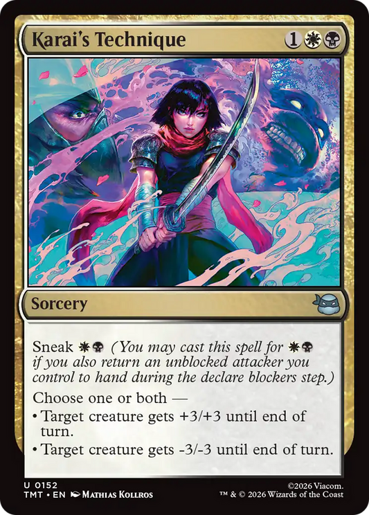 Karai's Technique [Teenage Mutant Ninja Turtles]