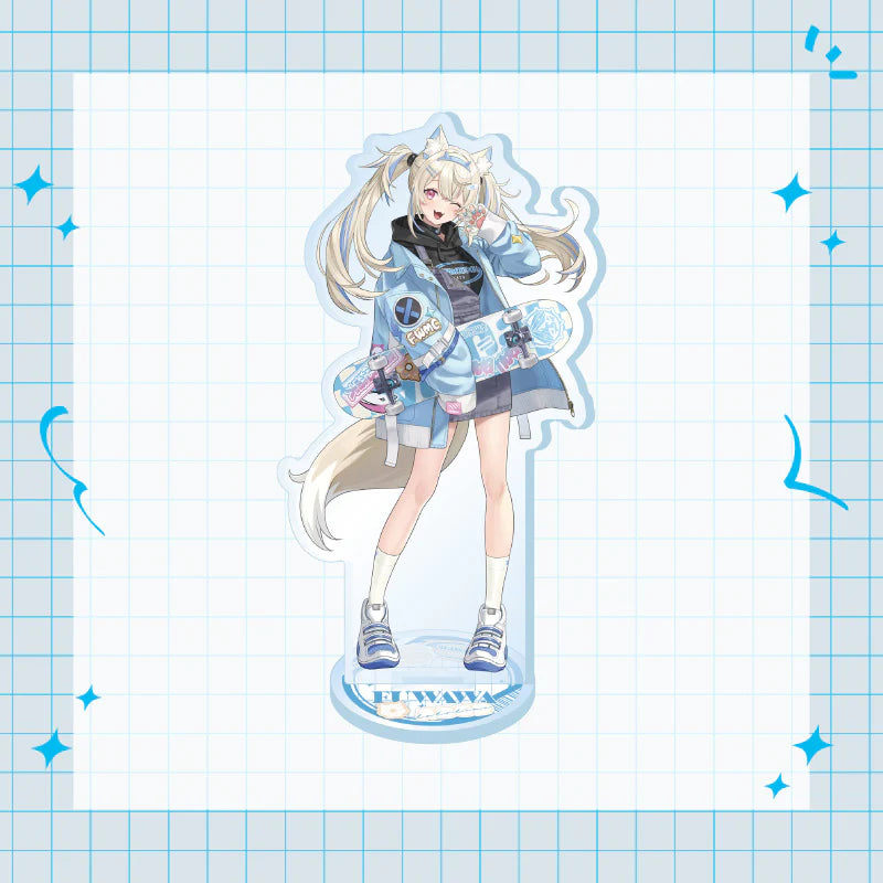 Hololive - Seasonal Days Winter Street Ver. Fuwawa Abyssgard (Acrylic Stand)
