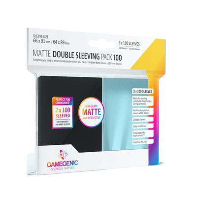 Gamegenic: Matte Prime Double Sleeving Pack (100 ct)