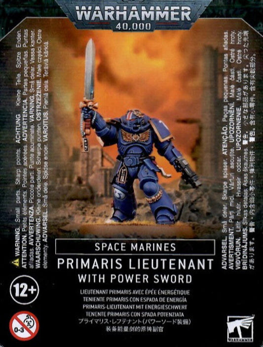 Warhammer 40k: Space Marines - Primaris Lieutenant With Power Sword