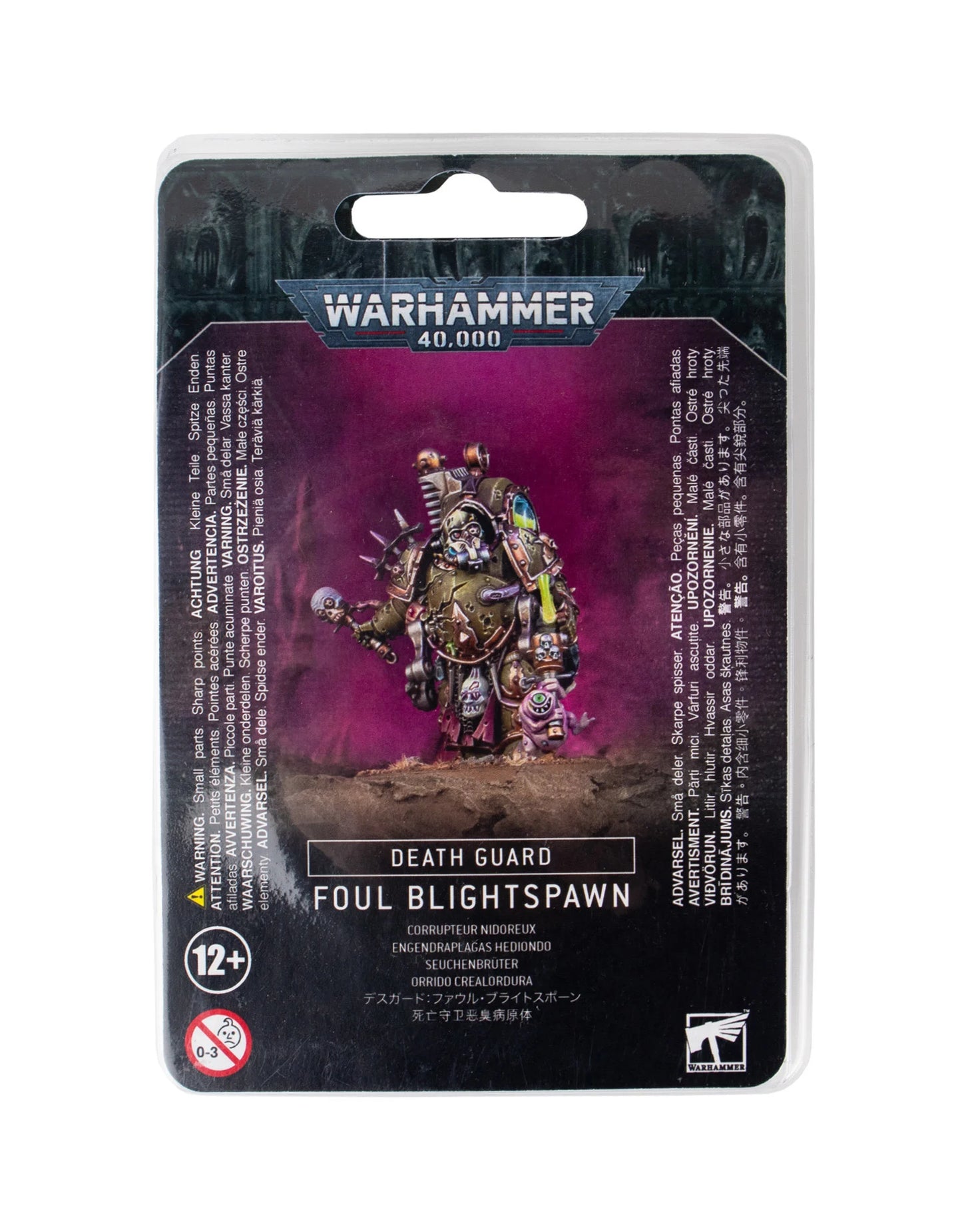 Warhammer 40k: Death Guard - Foul Blightspawn