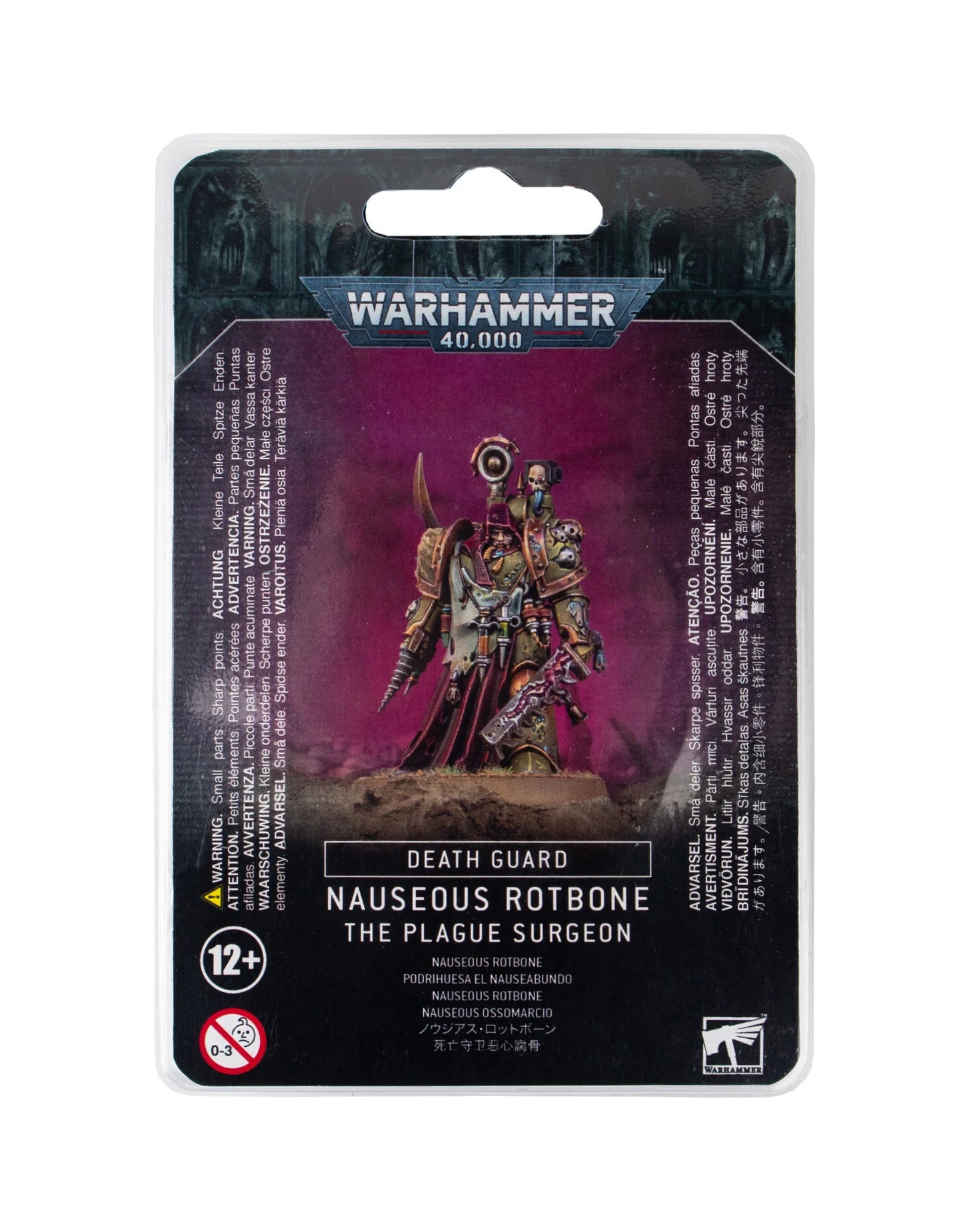 Warhammer 40k: Death Guard - Nauseous Rotbone, the Plague Surgeon