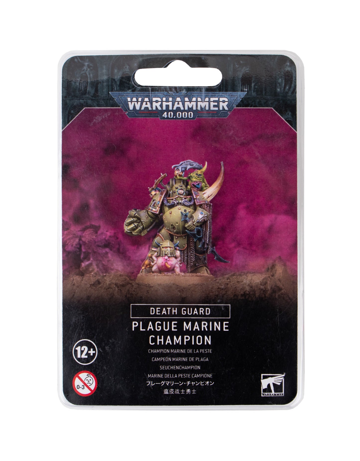 Warhammer 40k: Death Guard - Plague Marine Champion