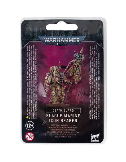 Warhammer 40k: Death Guard - Plague Marine Icon Bearer