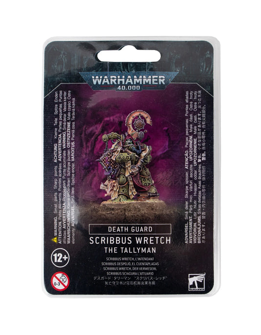 Warhammer 40k: Death Guard - Scribbus Wretch, the Tallman