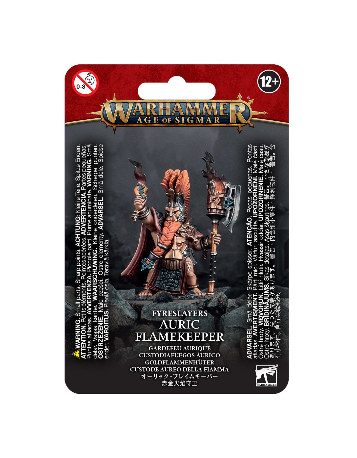 Age of Sigmar: Fyreslayers - Auric Flamekeeper